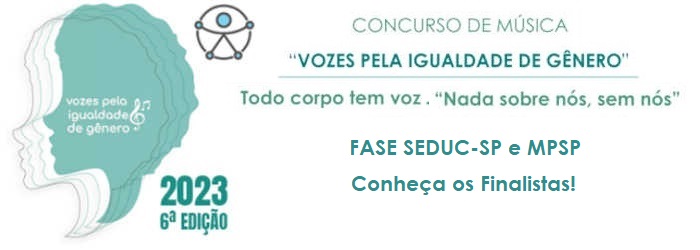 Concurso “Vozes pela igualdade de gênero”